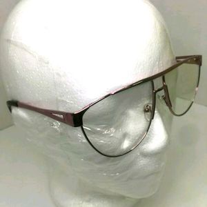 Rose Gold New Style Oval Clear Glasses